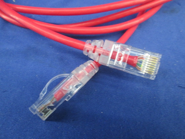 LANケーブル(2m×3本入)(赤) SPG6-PC-B-28AWGCAT6