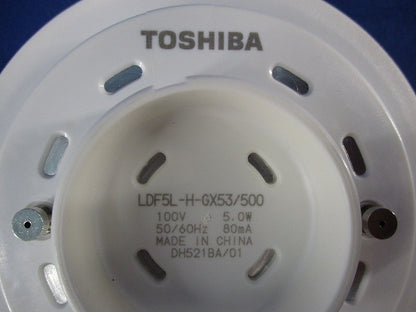 LEDユニットフラット形(電球色) LDF5L-H-GX53/500