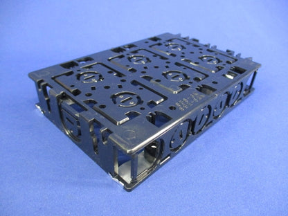 アルミ箔付浅形スライドボックス 3ヶ用セパレータ付(18個入) SBS-3W