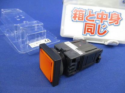 角フレーム平形LED表示灯φ22 DR22F3M-H3A