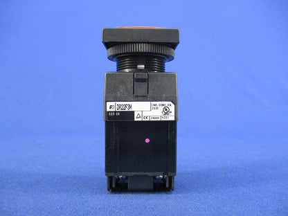 角フレーム平形LED表示灯φ22 DR22F3M-H3A