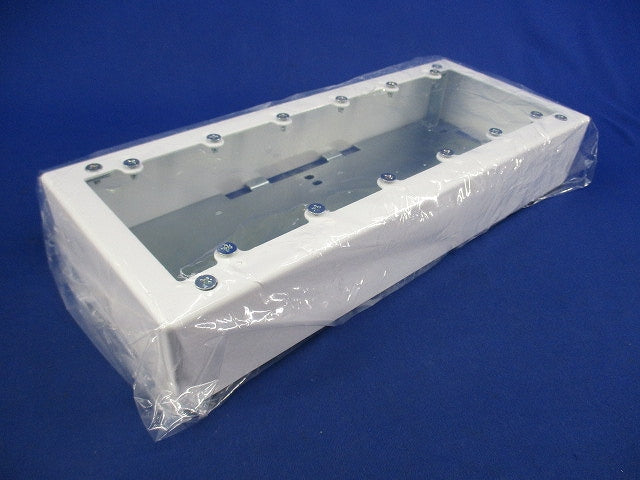 メタルモール6コ用スイッチボックス DZA176W