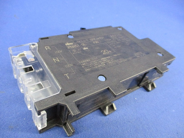漏電表示付プラグインスリムサーキットブレーカ2P1E20A PNX51-GL