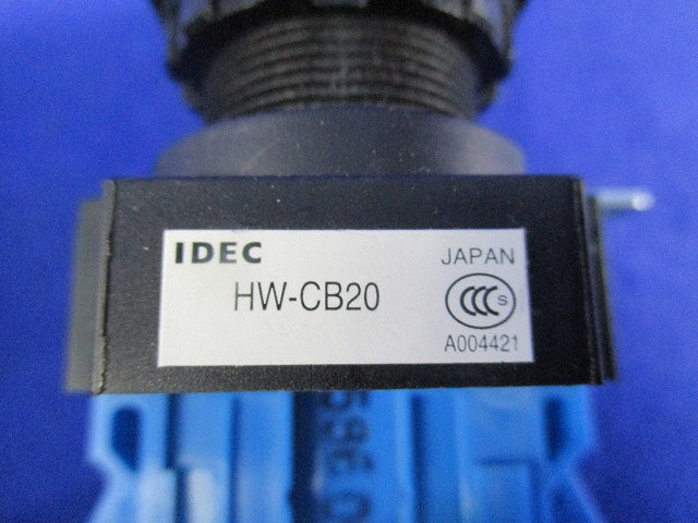 φ22 HWシリーズ 照光押ボタンスイッチ 角平形 HW-CB20