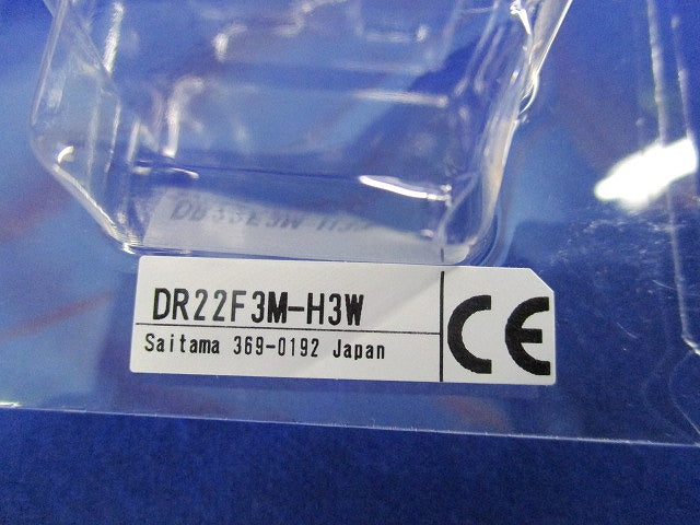 φ22 DR22シリーズ LED表示灯 角平形 DR22F3M-H3W