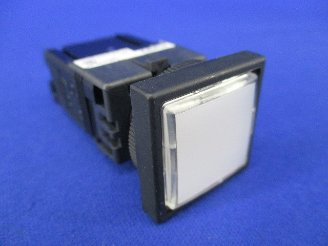 φ22 DR22シリーズ LED表示灯 角平形 DR22F3M-H3W