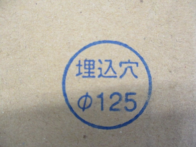 白熱灯ダウンライトφ125 VDE650374