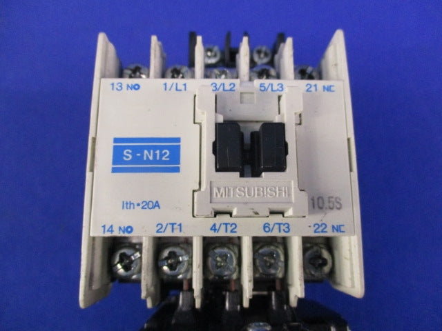 開放形電磁開閉器100V S-N12+TH-N12