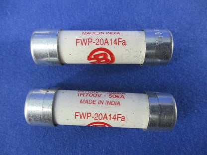 産業用超高速円筒形ヒューズ(2個入) FWP-20A14Fa