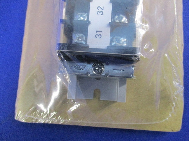 レール式組端子台 PTULシリーズ ネジアップ式30極 PTUL2-40-30P-SA-26-150