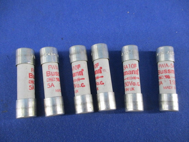 産業用超高速円筒形ヒューズ 5A(6個入) FWA-5A10F