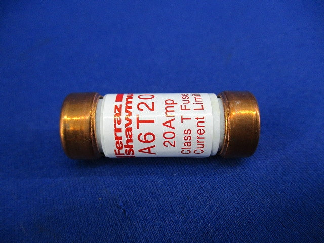 速断型ヒューズ600VAC300VDC20A(2個入) A6T20