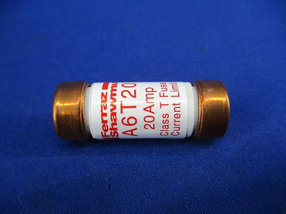 速断型ヒューズ600VAC300VDC20A(2個入) A6T20