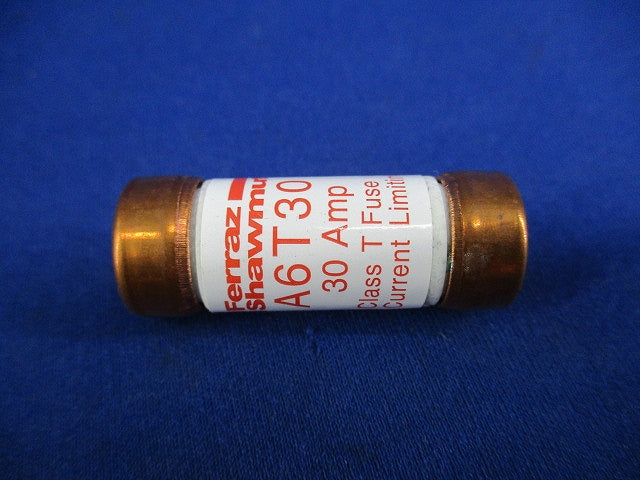 速断型ヒューズ600VAC300VDC30A(7個入) A6T30
