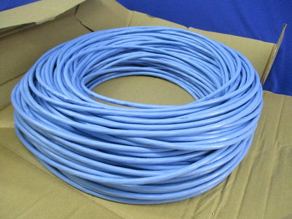 FLANTEC カテゴリ6 シールド付ＬＡＮケーブル(90m以上入)(薄青) FS-TPCC6 0.5mm×4P