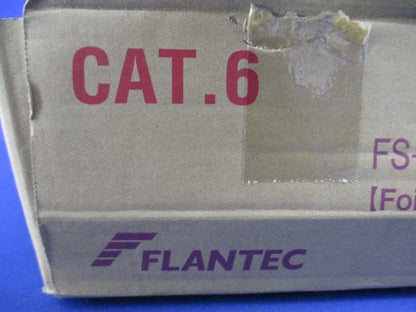 FLANTEC カテゴリ6 シールド付ＬＡＮケーブル(90m以上入)(薄青) FS-TPCC6 0.5mm×4P