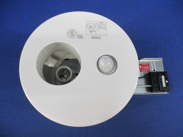 白熱灯・断熱施工用ダウンライト(グラスウール敷工法専用)φ125(電球色) VDE650838