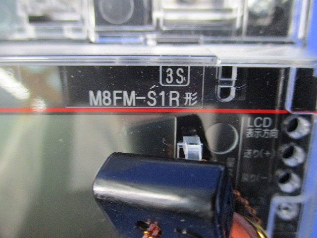電子式単相3線式普通電力量計100V400/5A M8FM-S1R