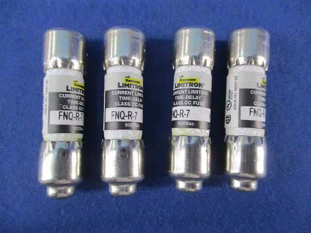 高突入電流対応型タイムディレイヒューズ(4個入) FNQ-R-7