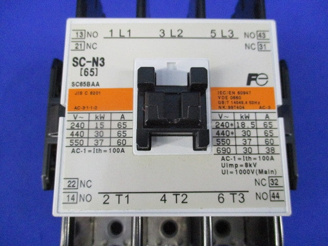電磁接触器200V SC-N3