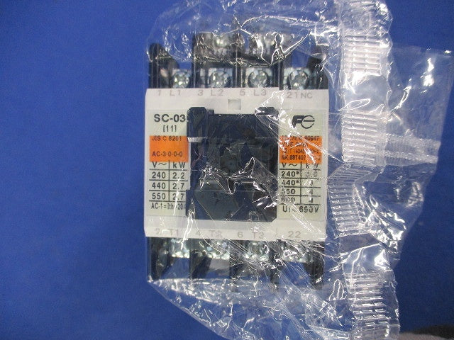 電磁接触器100V SC-03