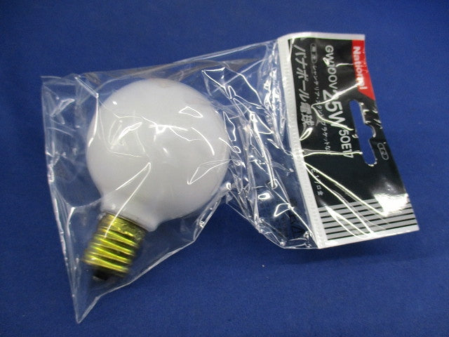 パナボール電球E17(白熱灯)(電球色)(4個入)National GW100V25W50E17