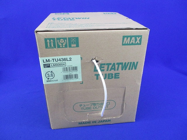 レタツイン用ドラム式丸チューブ(200m以上入) LM-TU436L2
