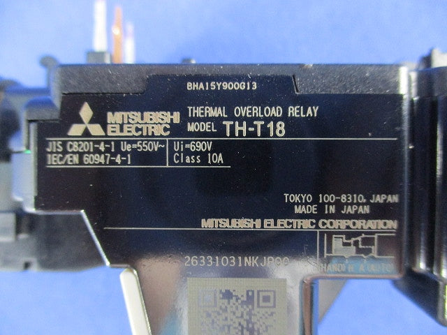 サーマルリレー 6.6A(5.2A-8A) TH-T18