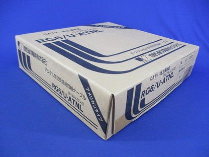 CATV用トリプルシールドケーブル(100m)薄灰 RG6/U-ATNL