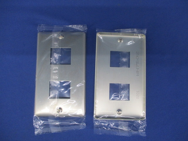 新金属プレート2コ用(10枚入)National WN7502