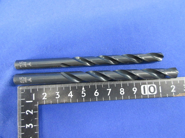 ストレートシャンク ツイストドリルセット(混在2本入) 8.5HSS他