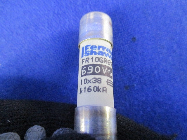 超高速円筒形セラミックヒューズ 25A 690V(6個入) FR10GR69V25