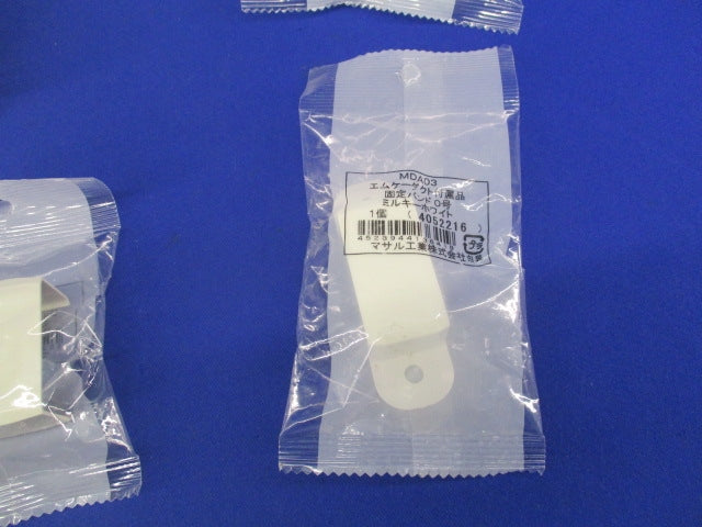 エムケーダクト付属品0号セット(混在6個入)(ミルキーホワイト) MDK103他
