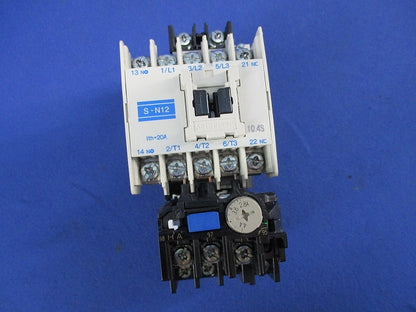 開放形電磁開閉器100V S-N12+TH-N12