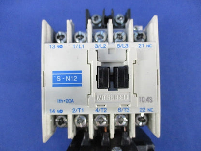 開放形電磁開閉器100V S-N12+TH-N12
