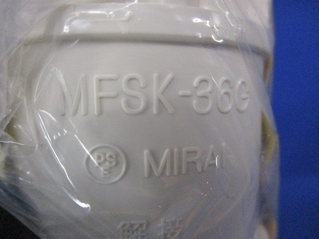 コネクタ(PF管用)Gタイプ(5個入)(ミルキーホワイト) MFSK-36GM