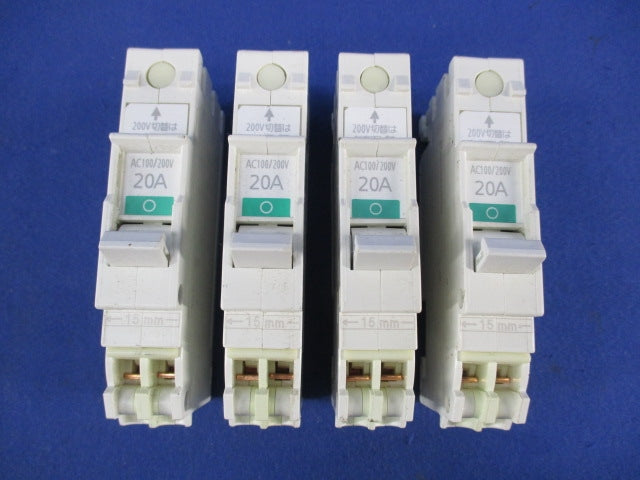 コンパクトブレーカSH型 2P2E20A(4個入) SH-30 BSH2202
