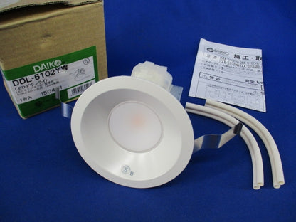 LEDダウンライトφ100(電球色) DDL-5102YW