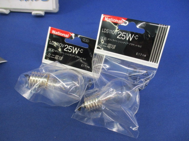 ミニ電球セット(金銀口金混在7個入) LDS11OV25W-C他