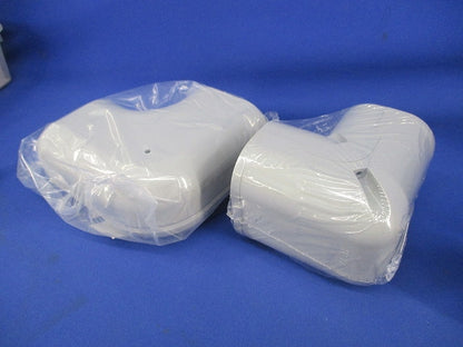 エアコン配管化粧カバーセット(混在3個入)(グレー) SK-77-G他