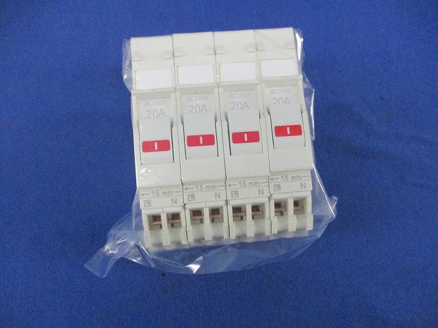 コンパクトブレーカSH型 2P1E20A(4個入) BSH2201