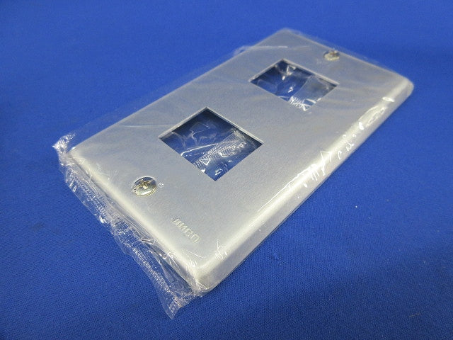 ニューメタルプレート2口1個用(9個入) BP-2A