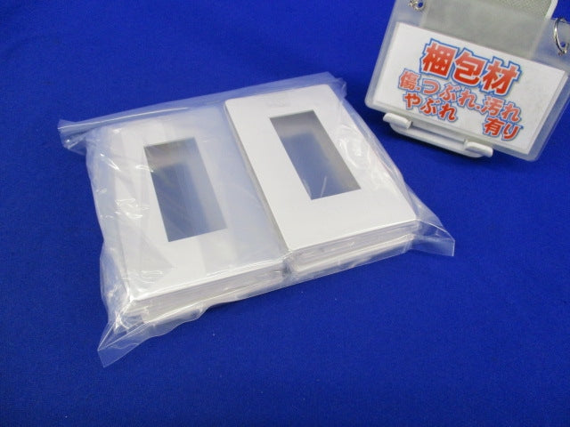 コンセントプレート3コ用(6枚入)(マットホワイト) WTL7003K