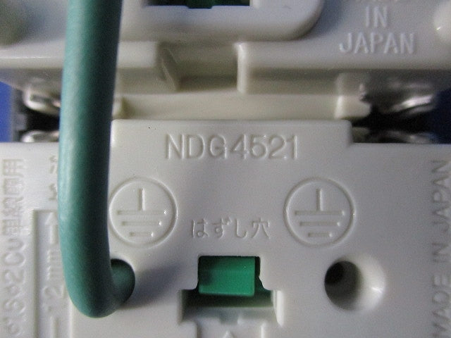 接地コンセント(2個入) NDG2481EN