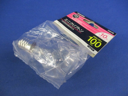 ミニクリプトン電球 100W形(E17)(8個入) KR100V90WCA