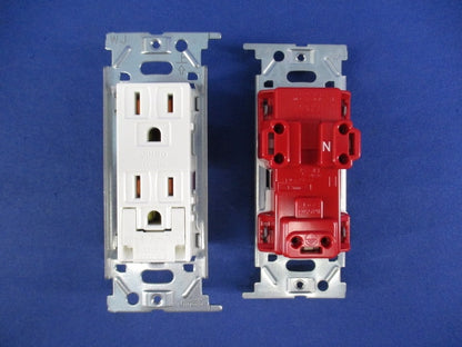 埋込アースターミナル付接地ダブルコンセント(2個入) JEC-BN-55GE
