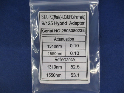 光変換中継アダプタ(異種変換) ST/UPC(Male)-LC/UPC