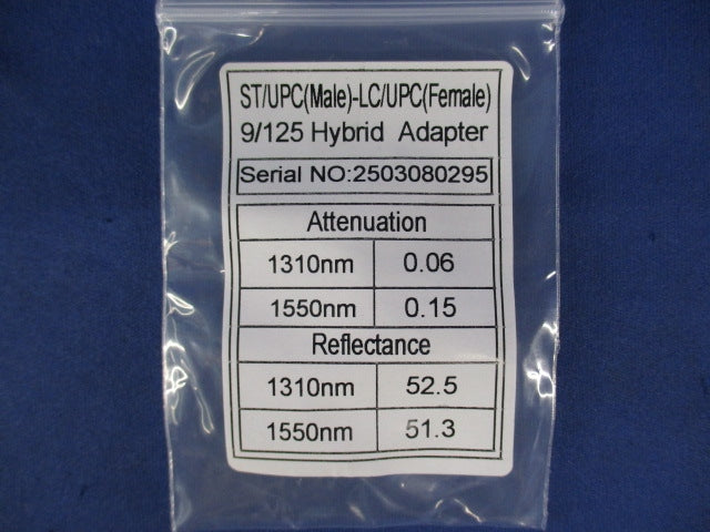 光変換中継アダプタ(異種変換) ST/UPC(Male)-LC/UPC