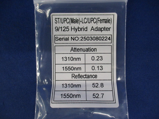 光変換中継アダプタ(異種変換) ST/UPC(Male)-LC/UPC