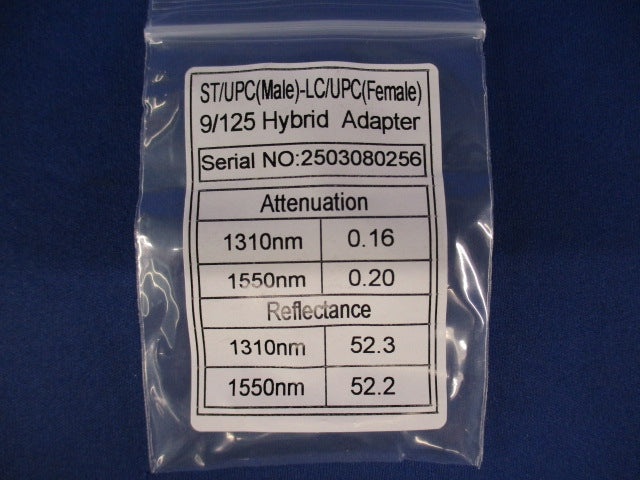 光変換中継アダプタ(異種変換) ST/UPC(Male)-LC/UPC